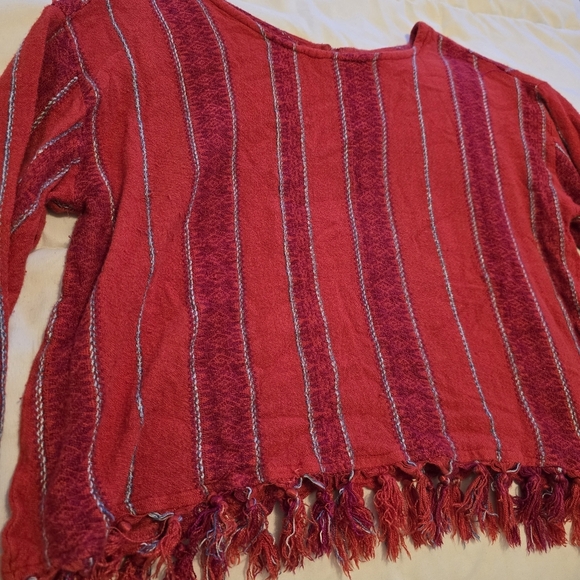 Billabong The Heart Seas Striped Red Top - Picture 6 of 11